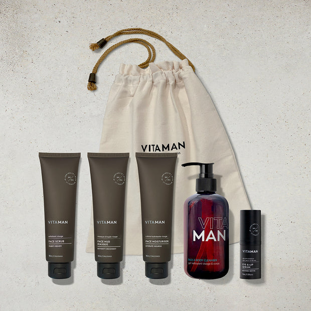 VITAMAN Natural Smooth Operator Kit for Men