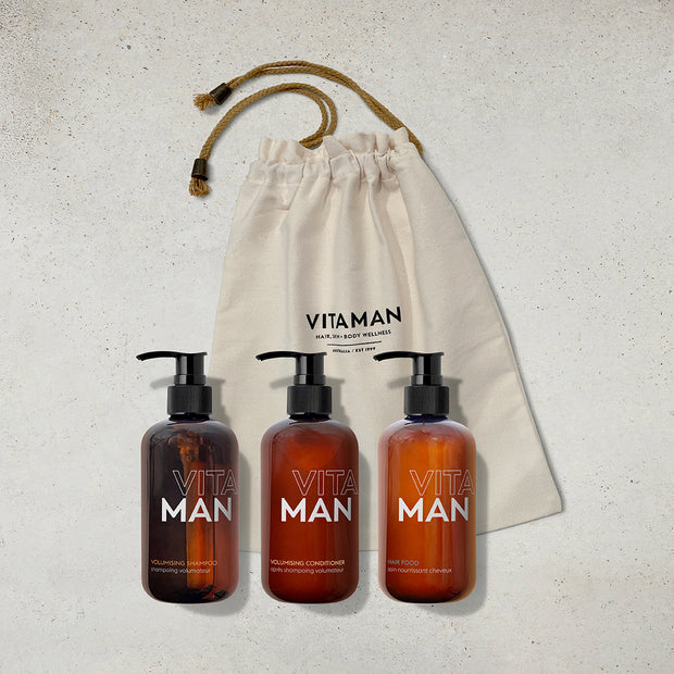 VITAMAN Natural Thinning Hair Solution Kit for Men
