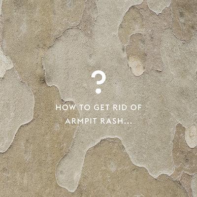 How To Get Rid of Armpit Rash