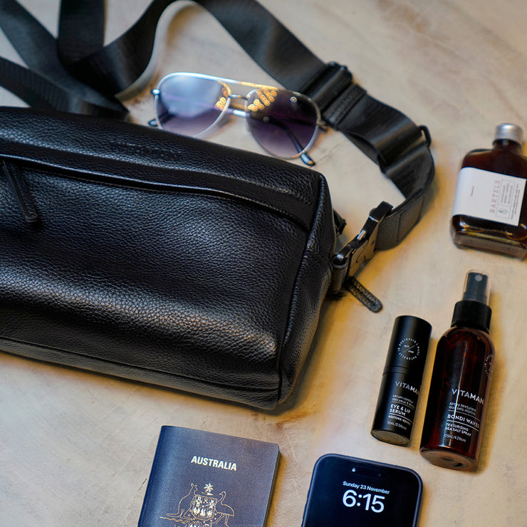 Cross Body + Amenity Bag (Get Bonus Daily Essentials Kit)