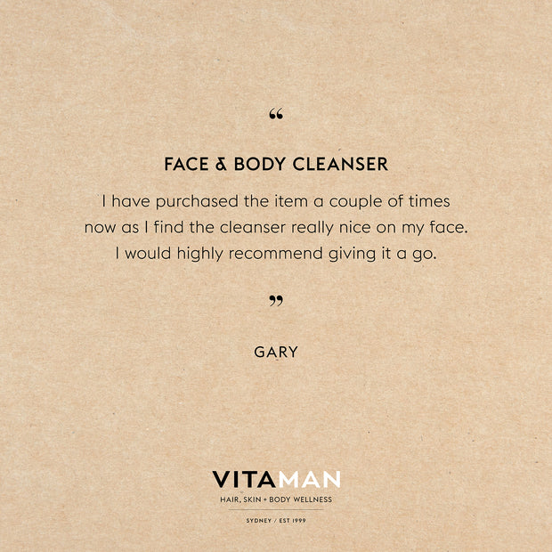 Face & Body Cleanser 250ml