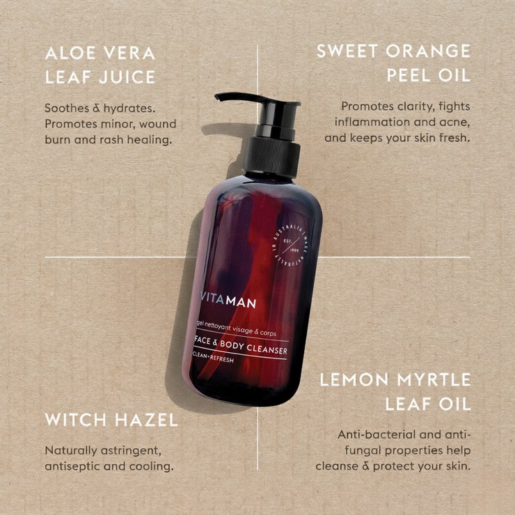 Face & Body Cleanser 250ml